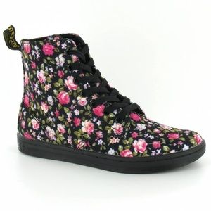 Dr. Martens Hackney Floral Canvas Shoes